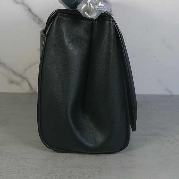 French Connection Darcy Crossbody Black NWT 2 Way Shoulder Bag Purse - Picture 3 of 8